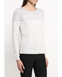 Женский разноцветный свитер с круглым вырезом от Zarina