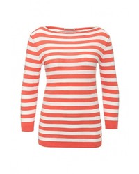 Женский разноцветный свитер с круглым вырезом от Zarina