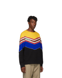 Мужской разноцветный свитшот с принтом от Gucci