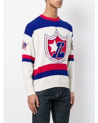 Мужской разноцветный свитшот с принтом от Laneus