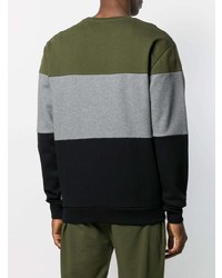 Мужской разноцветный свитшот с принтом от Moschino