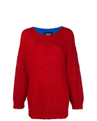 Разноцветный свободный свитер от Calvin Klein 205W39nyc
