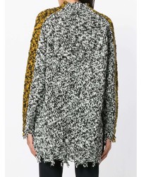 Разноцветный свободный свитер от Pinko