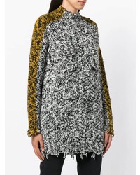 Разноцветный свободный свитер от Pinko