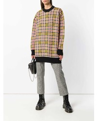 Разноцветный свободный свитер от MSGM