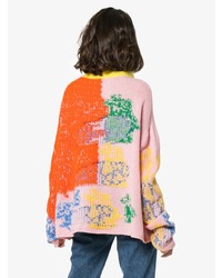 Разноцветный свободный свитер от I Am Chen