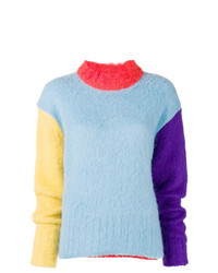 Разноцветный свободный свитер от Neul