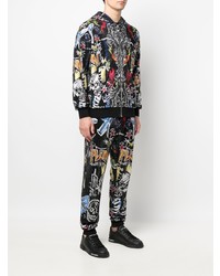 Мужской разноцветный спортивный костюм от Philipp Plein