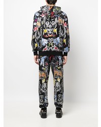 Мужской разноцветный спортивный костюм от Philipp Plein