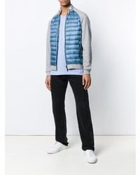 Мужской разноцветный стеганый бомбер от Herno