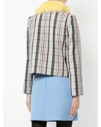 Женский разноцветный твидовый жакет от Shrimps