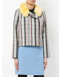 Женский разноцветный твидовый жакет от Shrimps