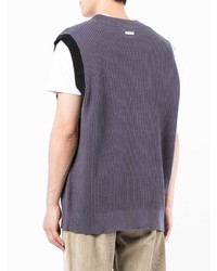 Мужской разноцветный трикотажный жилет от Izzue