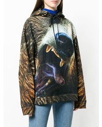 Женский разноцветный худи с принтом от R13