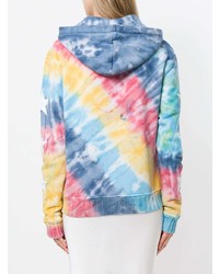 Женский разноцветный худи с принтом от Amiri