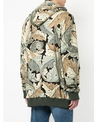 Мужской разноцветный худи с принтом от Loewe