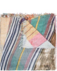 Женский разноцветный шарф с принтом от Figue