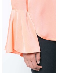 Розовая блуза на пуговицах от Ellery
