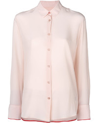 Розовая блуза на пуговицах от Paul Smith