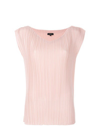 Розовая блуза с коротким рукавом от Antonelli