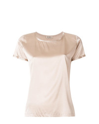 Розовая блуза с коротким рукавом от Blanca