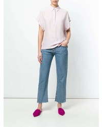 Розовая блуза с коротким рукавом от Max & Moi
