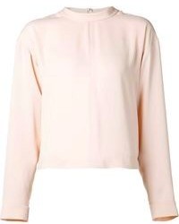 Розовая блузка с длинным рукавом от Cédric Charlier