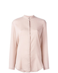 Розовая блузка с длинным рукавом от Eleventy