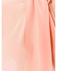 Розовая блузка с длинным рукавом от Fendi