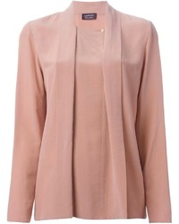 Розовая блузка с длинным рукавом от Lanvin