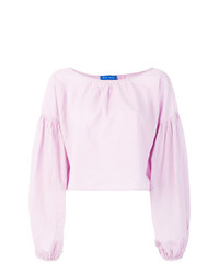 Розовая блузка с длинным рукавом от MiH Jeans