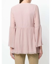 Розовая блузка с длинным рукавом от Hemisphere