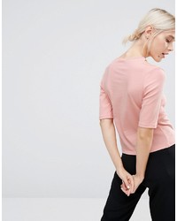 Розовая блузка от Monki