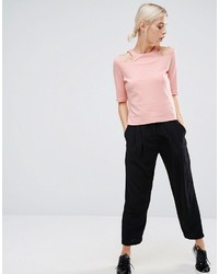 Розовая блузка от Monki