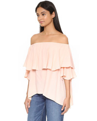 Розовая блузка от MLM Label