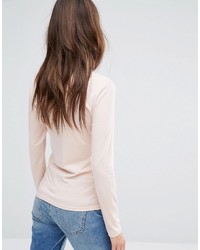 Розовая блузка от Vila