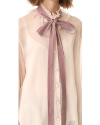 Розовая блузка от See by Chloe