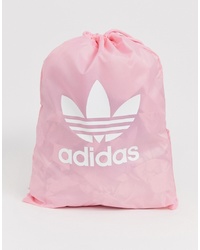 Розовая большая сумка из плотной ткани от adidas