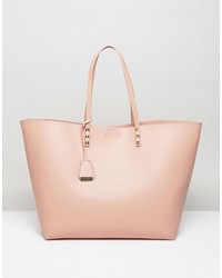 Розовая большая сумка с шипами от Glamorous