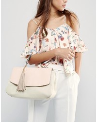 Розовая большая сумка от Oasis