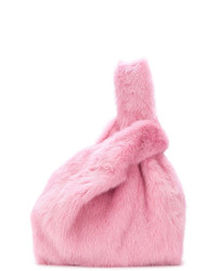 Розовая большая сумка от Simonetta Ravizza