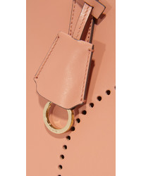 Розовая большая сумка от Anya Hindmarch