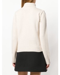 Женская розовая водолазка с принтом от A.P.C.