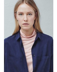 Женская розовая водолазка от Mango