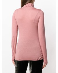 Женская розовая водолазка от Roberto Collina