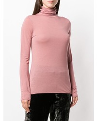 Женская розовая водолазка от Roberto Collina