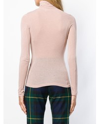 Женская розовая водолазка от Stefano Mortari