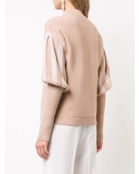 Женская розовая водолазка от JONATHAN SIMKHAI