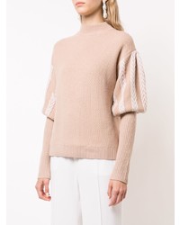 Женская розовая водолазка от JONATHAN SIMKHAI