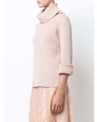 Женская розовая водолазка от RED Valentino